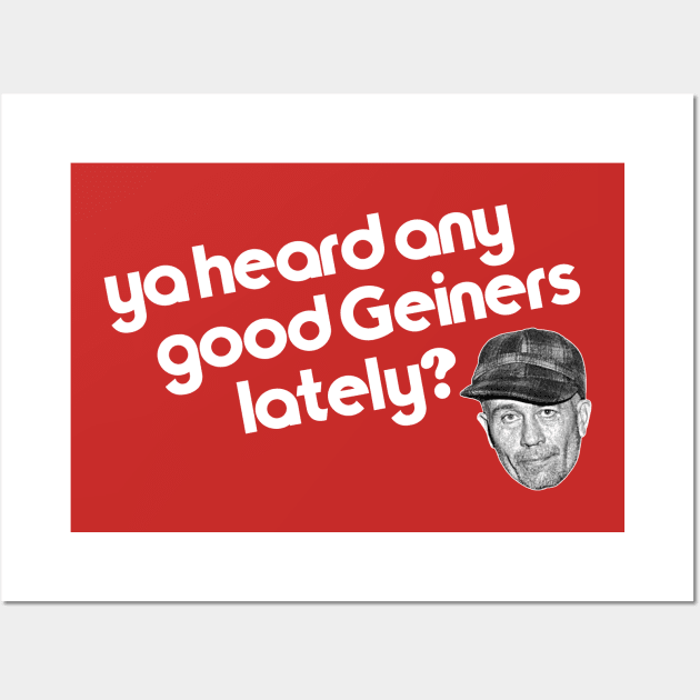 Ya Heard Any Good Geiners Lately? ))(( Ed Gein Wall Art by darklordpug